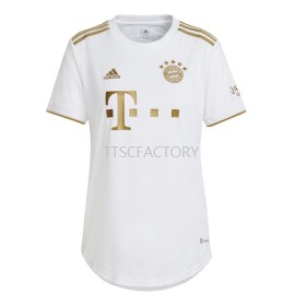 Billige Fotballdrakter Bayern München Dame Bortedraktsett 2022/23 Kortermet